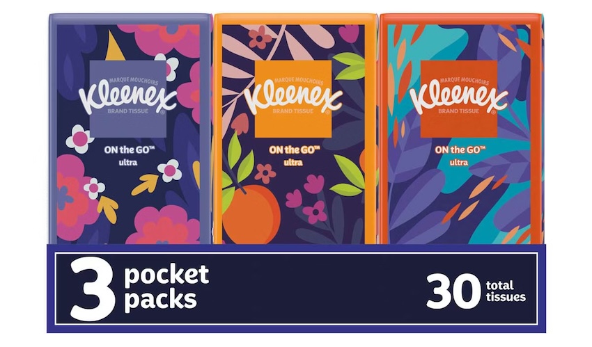 Kleenex On-The-Go Facial Tissues