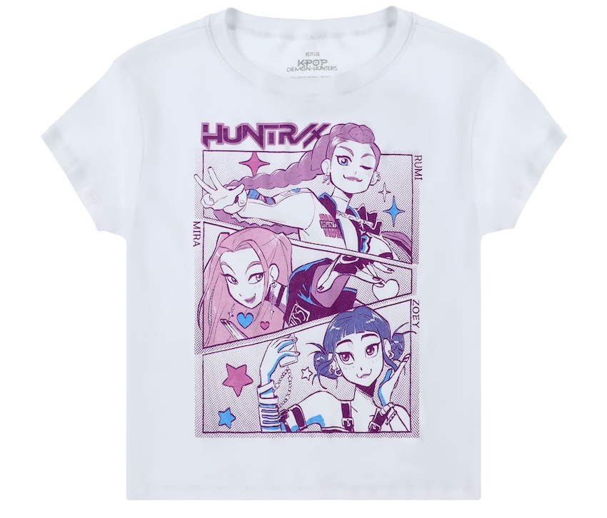 KPop Demon Hunters Huntrix Graphic Tee