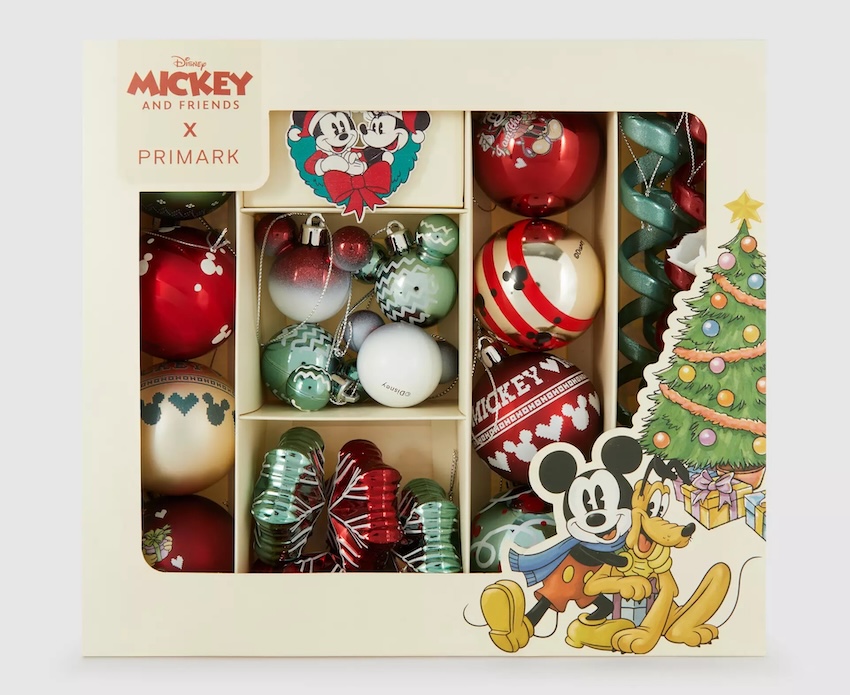Mickey Mouse Christmas Ornament Set