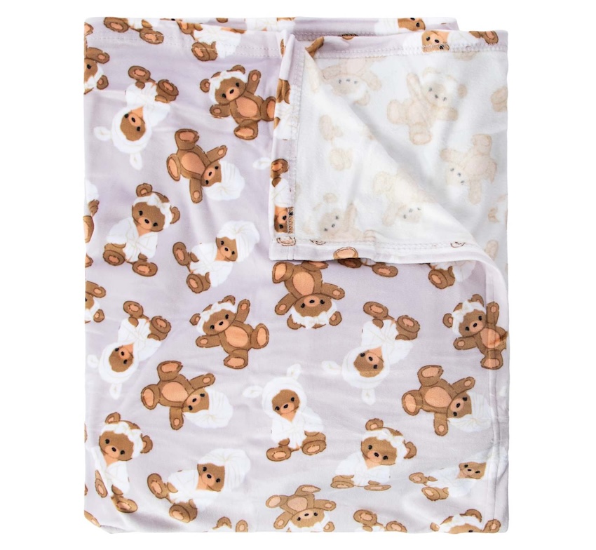 Two-Sided Plush Blanket