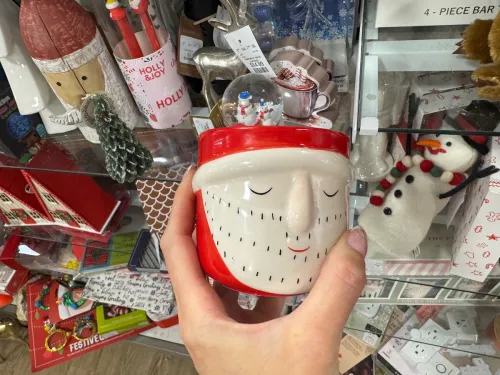 santa mug