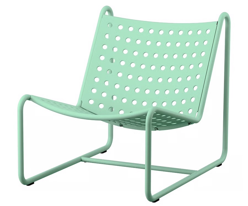 Outdoor Perforated Patio Chair
