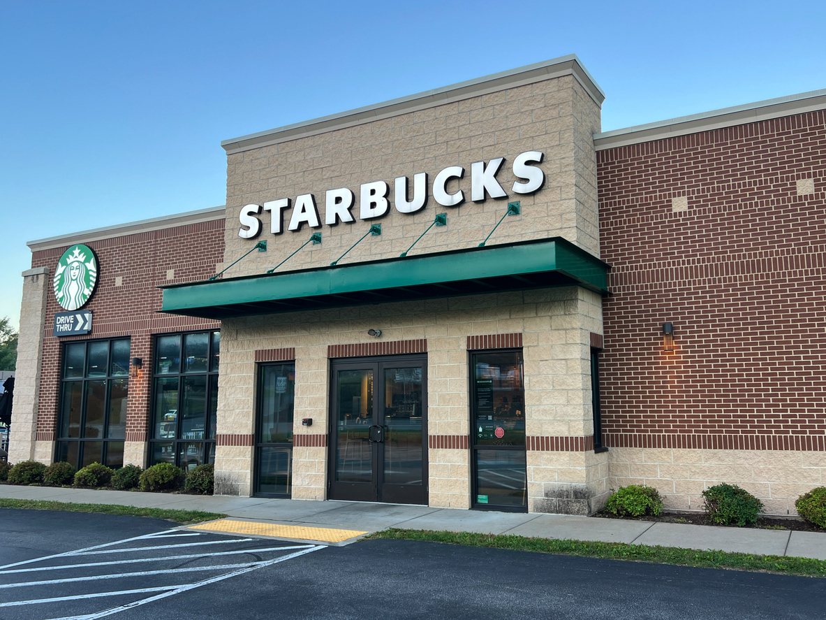 A Starbucks location