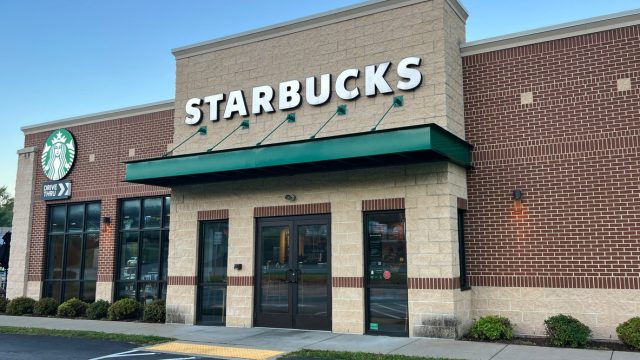 A Starbucks location