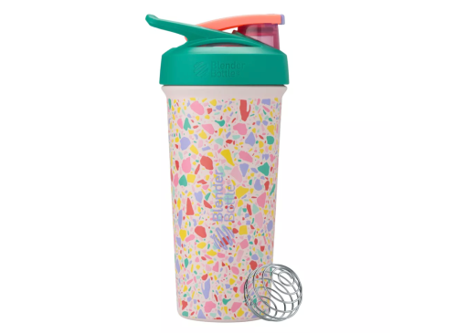 colorful blender bottle
