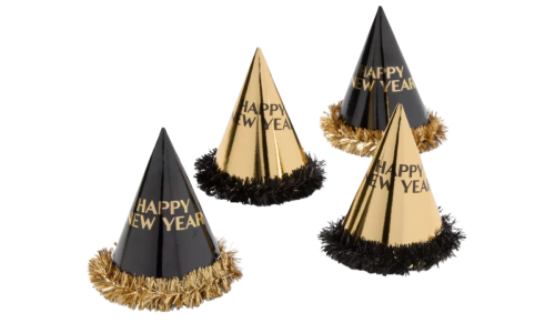 New Year's Eve party hats