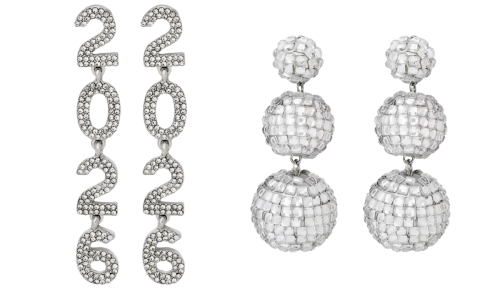 New Year's Eve 2026 earrings