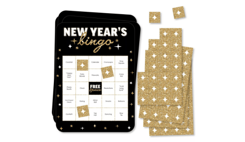 New Year's Eve bingo