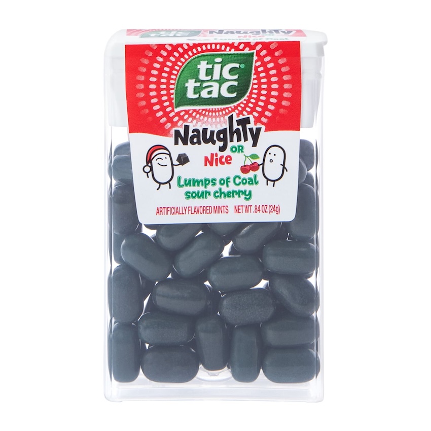 Tic Tac® Naughty Or Nice Lumps Of Coal