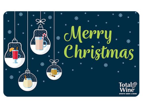 Total Wine Holiday Gift Card 
