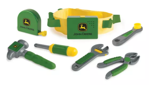 John Deere play tool set