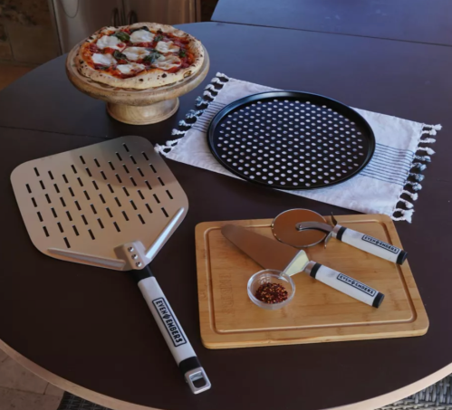 pizza grill set