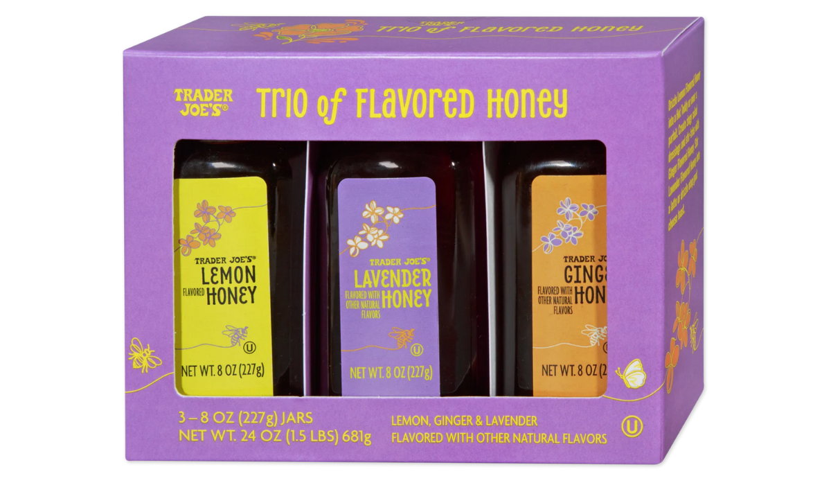 Trader Joe's honey trio