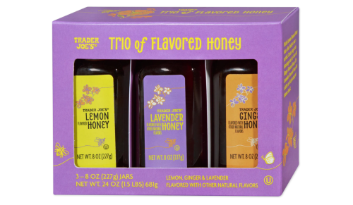 Trader Joe's honey trio