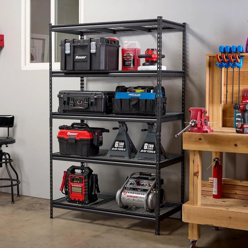 U.S. GENERAL 5-Tier Heavy Duty Garage Shelving