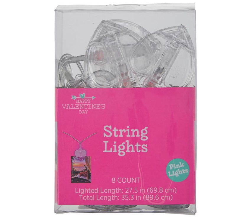 Heart-Shaped String Lights