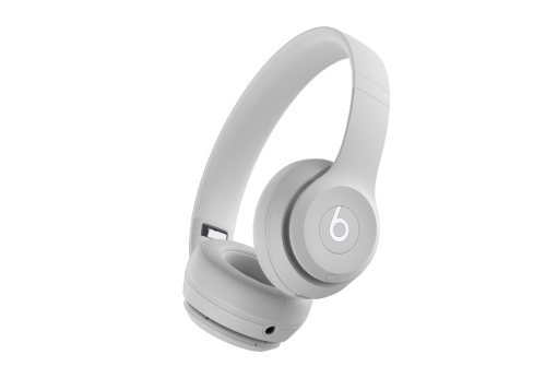 white Beats headphones