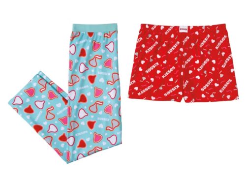 2 Pack Ladies Hershey Kisses Pajama Pants