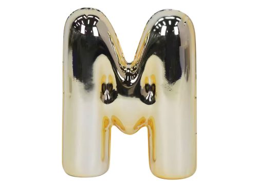 8.5" Gold Bubble Monogram Letter by Ashland®