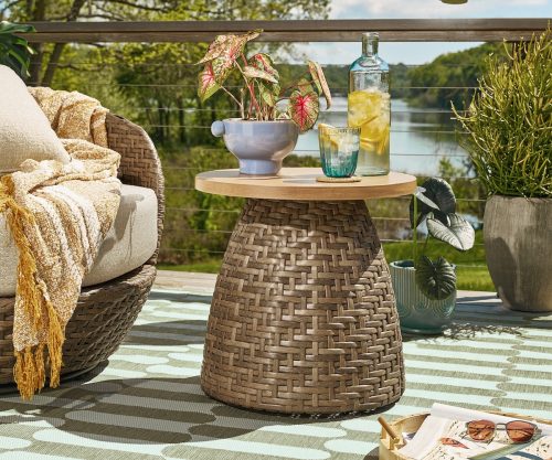 outdoor side table