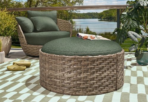 outdoor ottoman