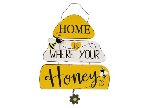 Bee Hive Wood Wall Decor