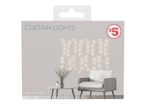 Brilliant Ideas Battery-Operated LED Curtain Lights