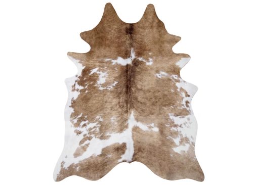 Carstens, Inc. Faux Cowhide Black & White Brindle Rug
