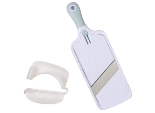 Crofton Adjustable Mandoline Food Slicer, Blue