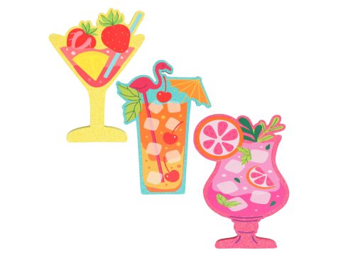 Drink Shaped Tabletop Decor