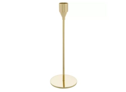 Gold Metal Taper Candle Holder