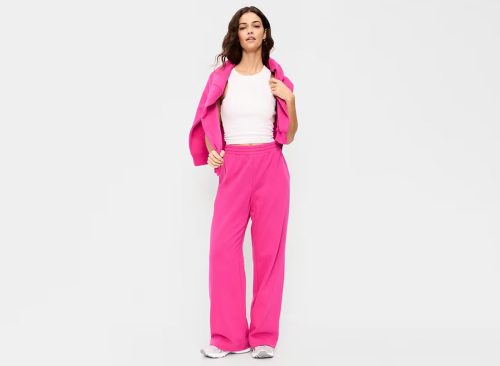 High-Waisted SoComfy Wide-Leg Sweatpants