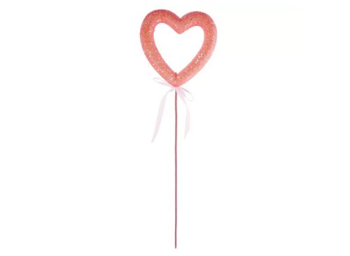 Hobby Lobby Glitter Heart Pick