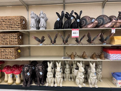 Hobby Lobby outdoor statues