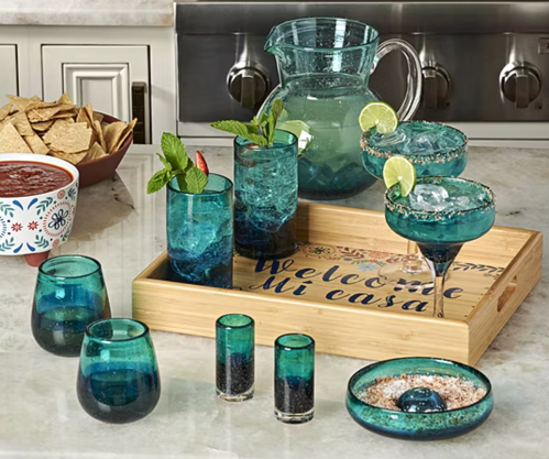 Jenny Martinez blue and green glasses