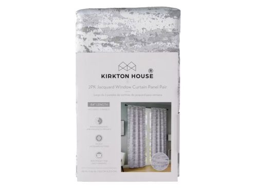 KIRKTON HOUSE 2 Pack Jacquard Window Curtains - Lila