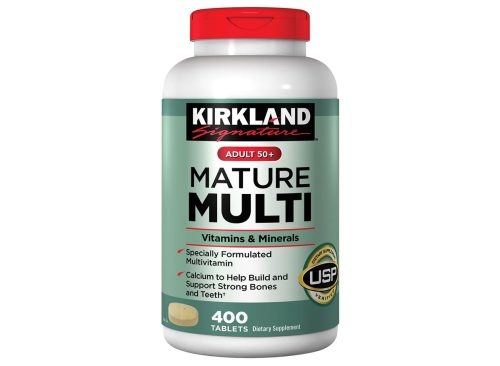 Kirkland Signature Adult 50+ Mature Multi Vitamins & Minerals, 400 Tablets
