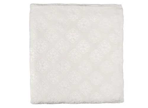 Kirkton House King Size Sculpted Blanket, White