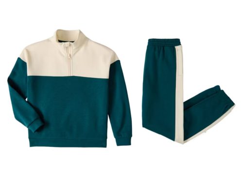 L&D Children's Sweat Set - Green, M