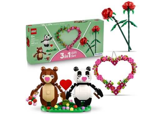LEGO Hearts & Flowers Gift Set: Building Toy for Kids