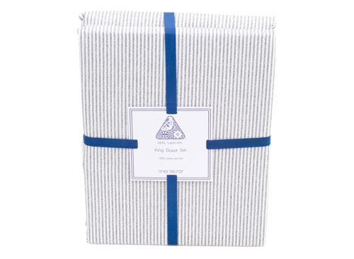 MADE IN PORTUGAL Made In Portugal Pinstripe Duvet Set