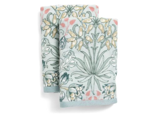 MORRIS & CO. 2pk Hyacinth Hand Towels