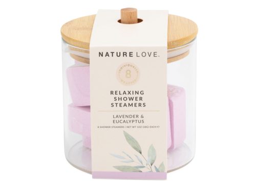 NATURE LOVE 8ct Lavender And Eucalyptus Shower Steamers