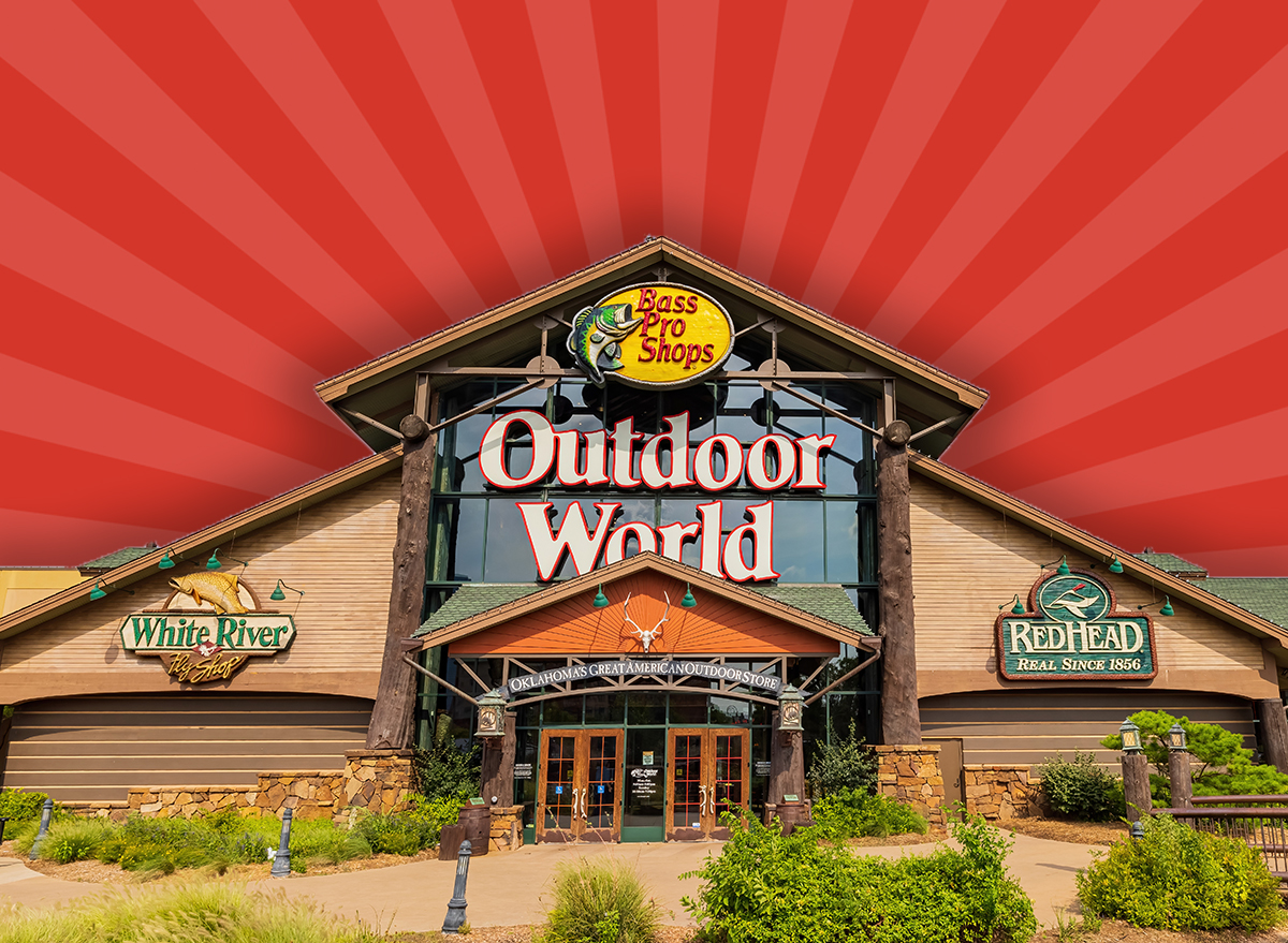 Exterior view of the Outdoor World Pro Bass Shops