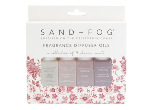 SAND AND FOG Set Of 4 Assorted Fragrance Diffuser Oils