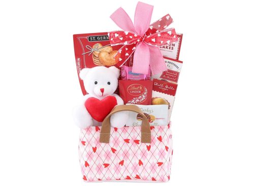 Valentine's Day Teddy Bear Tote