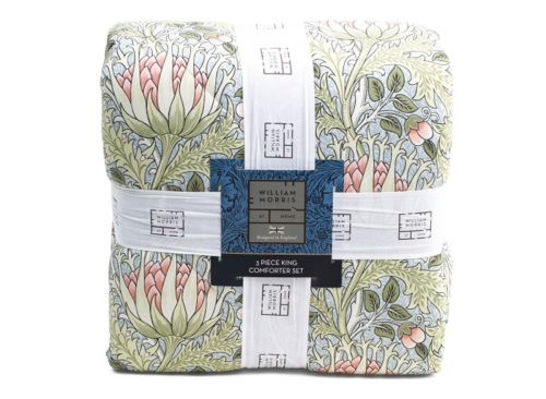 WILLIAM MORRIS 3pc Artichoke Summer Comforter Set