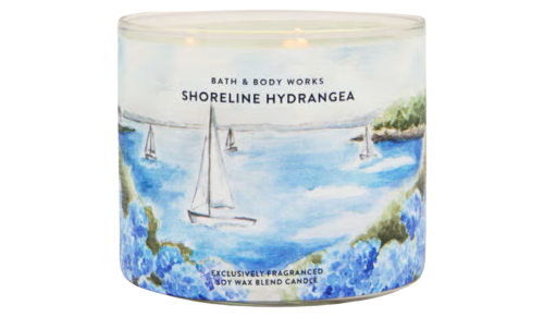 Bath & Body Works Shoreline Hydrangea candle