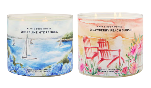 Bath & Body Works Spring Revival candles