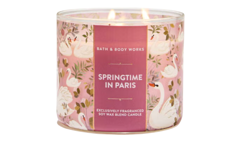 Bath & Body Works Springtime in Paris candle